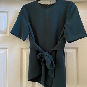 Zara Emerald Green Top